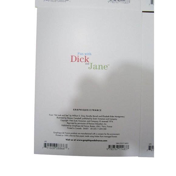 Fun with Dick and Jane Blank Notecards Four Assorted with Plain Envelopes - Picture 9 of 11